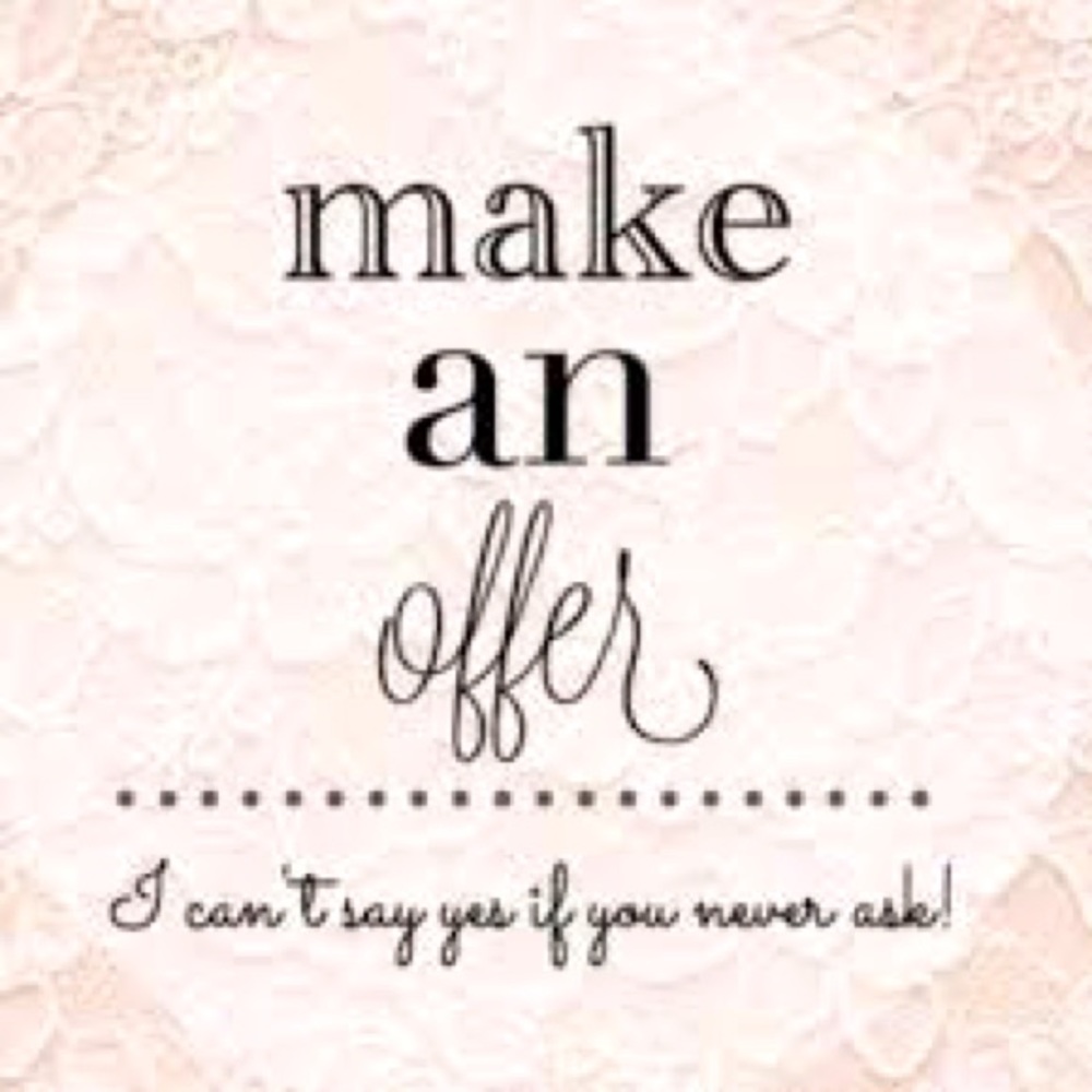 Feel free to make me a reasonable offer if you see something you want!